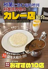 「秋葉原界隈のカレー店紹介」表紙